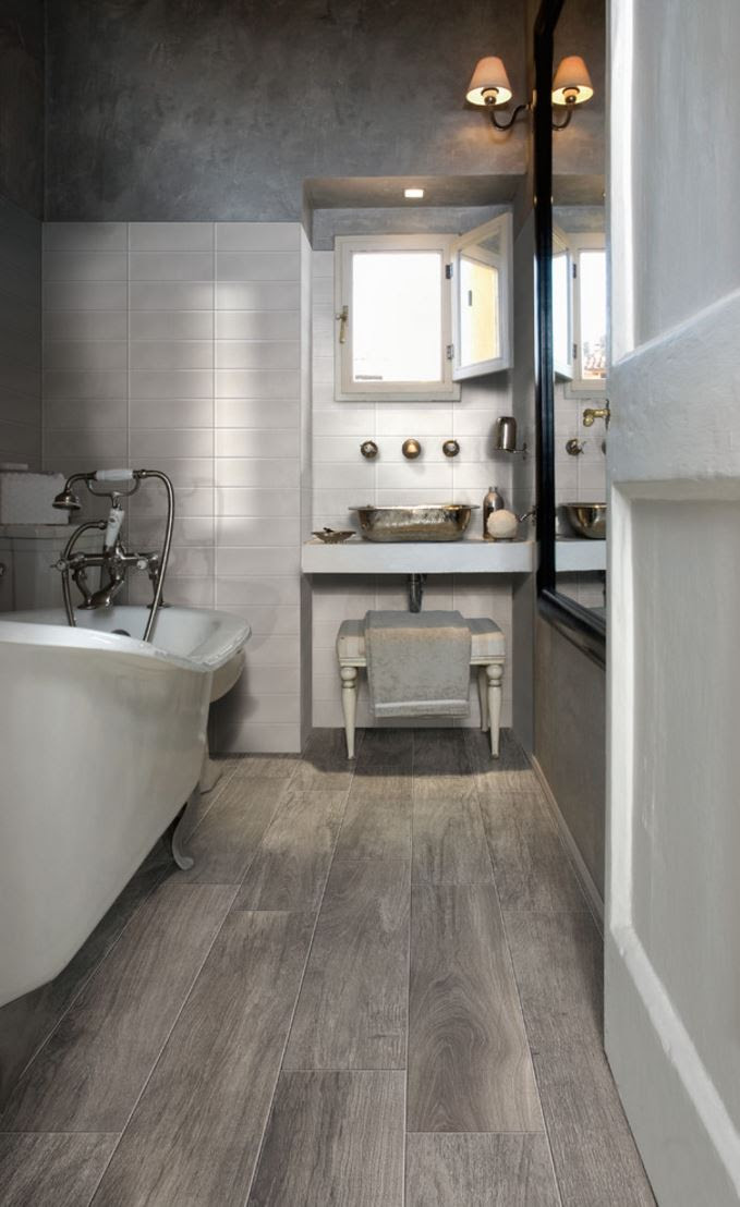 Decorating with Porcelain and Ceramic Tiles That Look Like ...