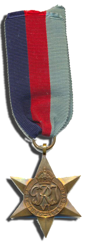Commander Harold Wilson Balfour, V.D., RCNVR was awarded the 1939-1945 Star in World War II