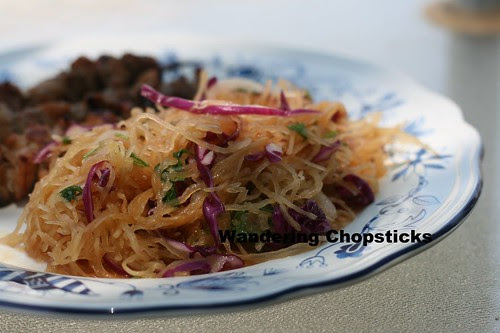 Goi Bi Soi Chay (Vietnamese Vegetarian Spaghetti Squash Salad) 2