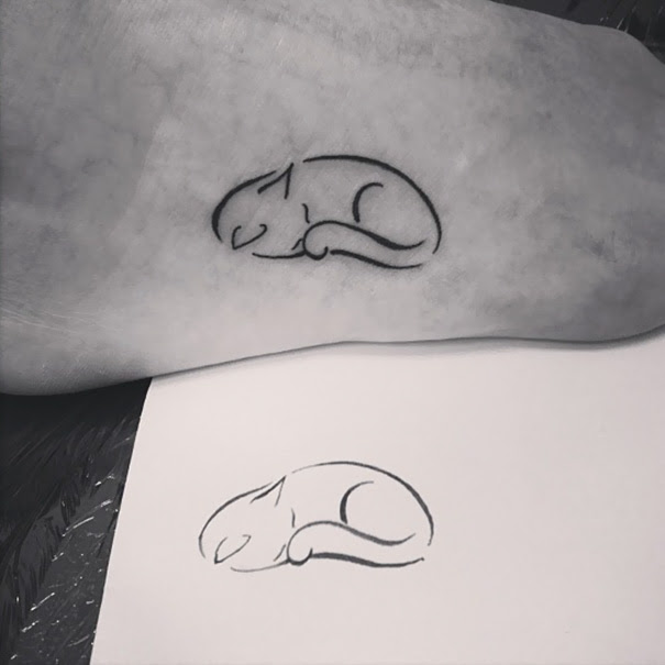 Tiny Foot Tattoo Tiny Foot Tattoo