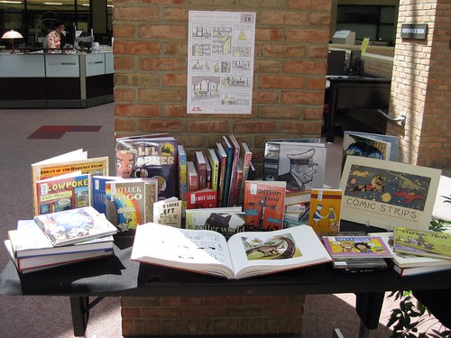 Comic Strip Mini-Exhibit at AAEL
