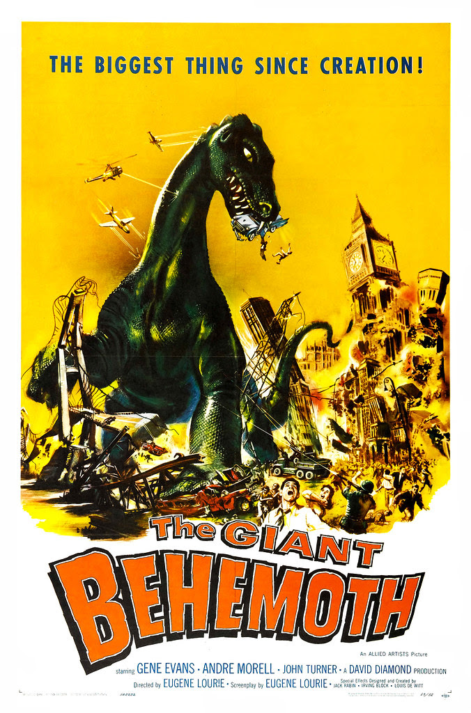 Albert Kallis - The Giant Behemoth (Allied Artists, 1959) One Sheet