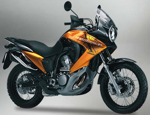 Honda Transalp (ainda não é vendida no Brasil) Honda Transalp
