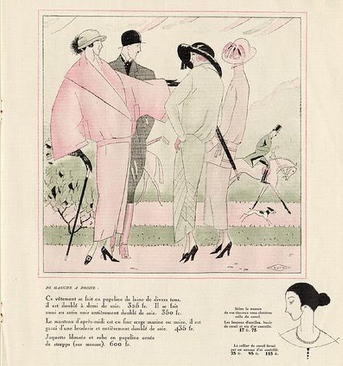 Jean-Raoul Naurac, Les Modes Elegantes, 1922