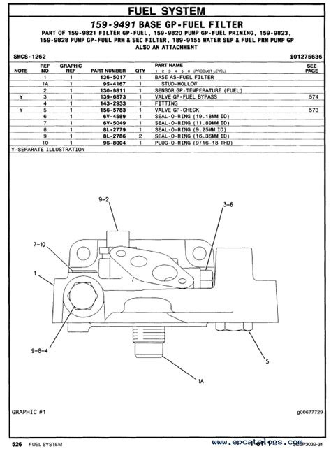 caterpillar C-15 Truck Engine Parts Manual PDF