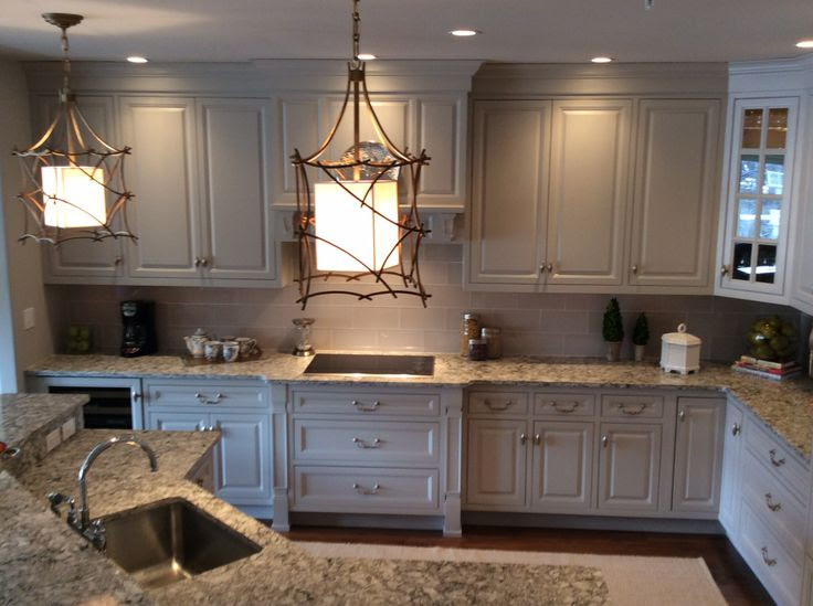 Elephants Breath by Farrow and Ball painted kitchen units