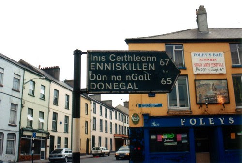 Sligo street sign