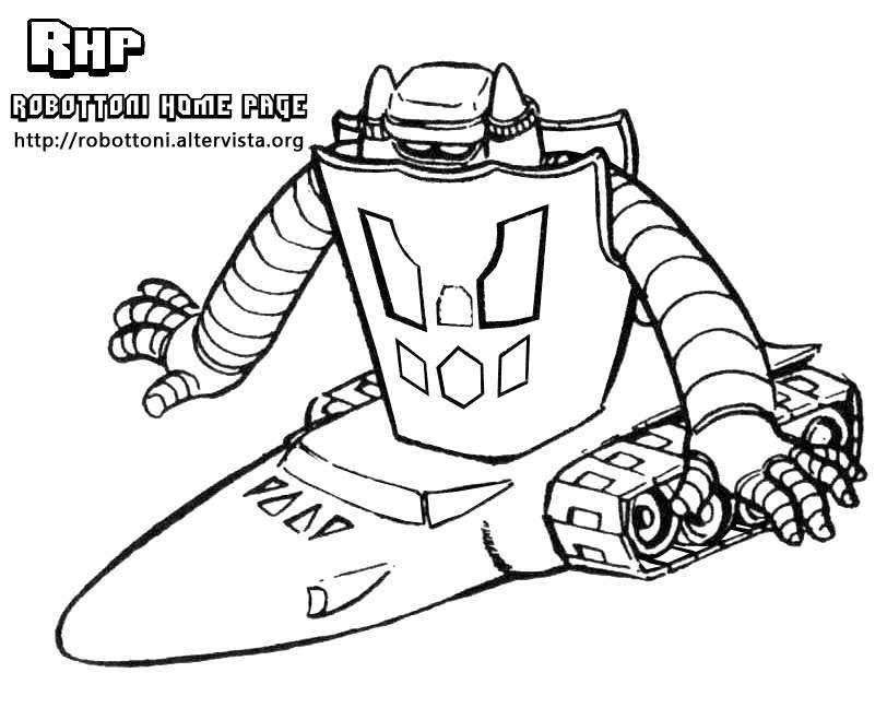 Disegni Da Colorare Robot Anni 80 Coloradisegni