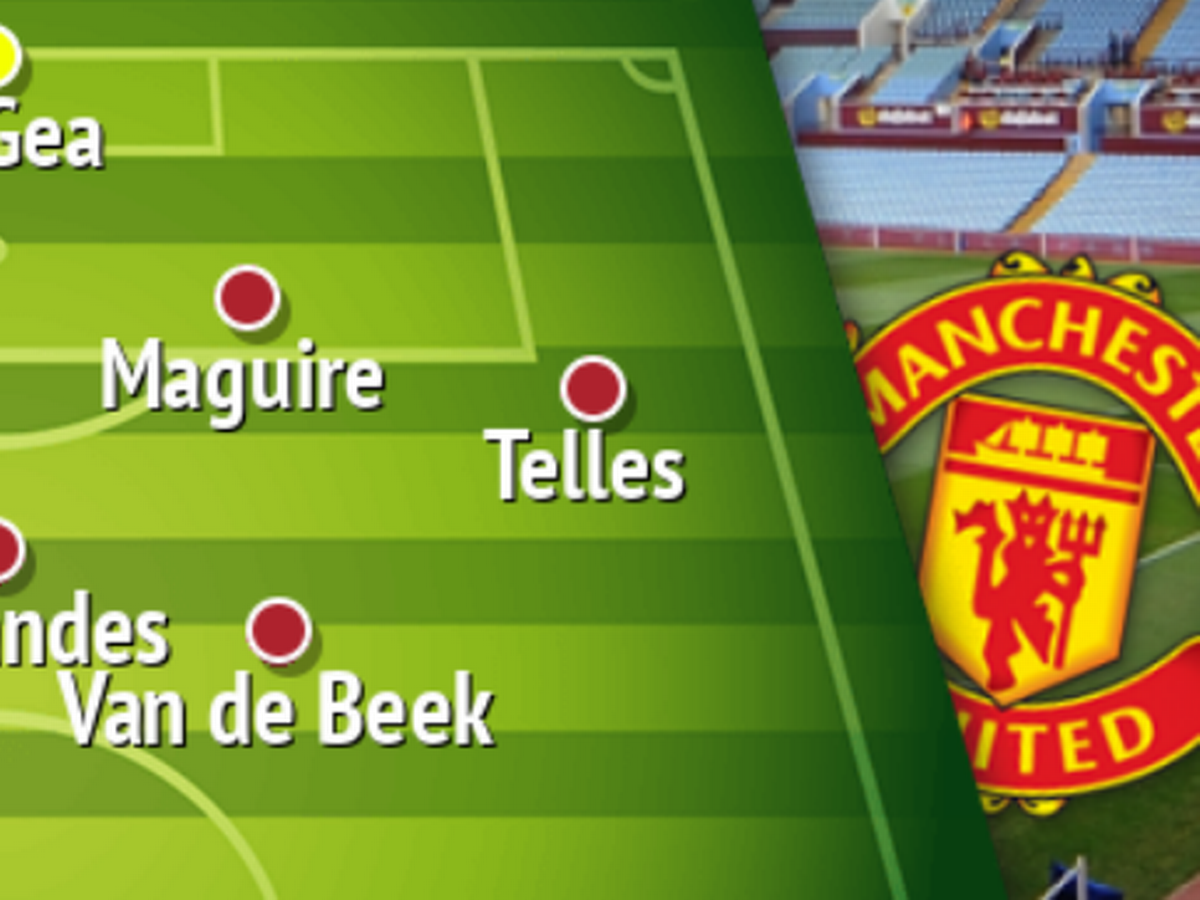 Van de Beek starts as Manchester United fans pick line-up vs Aston Villa