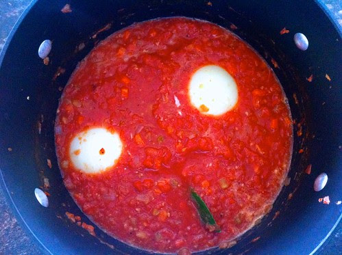 Marinara Sauce Simmering