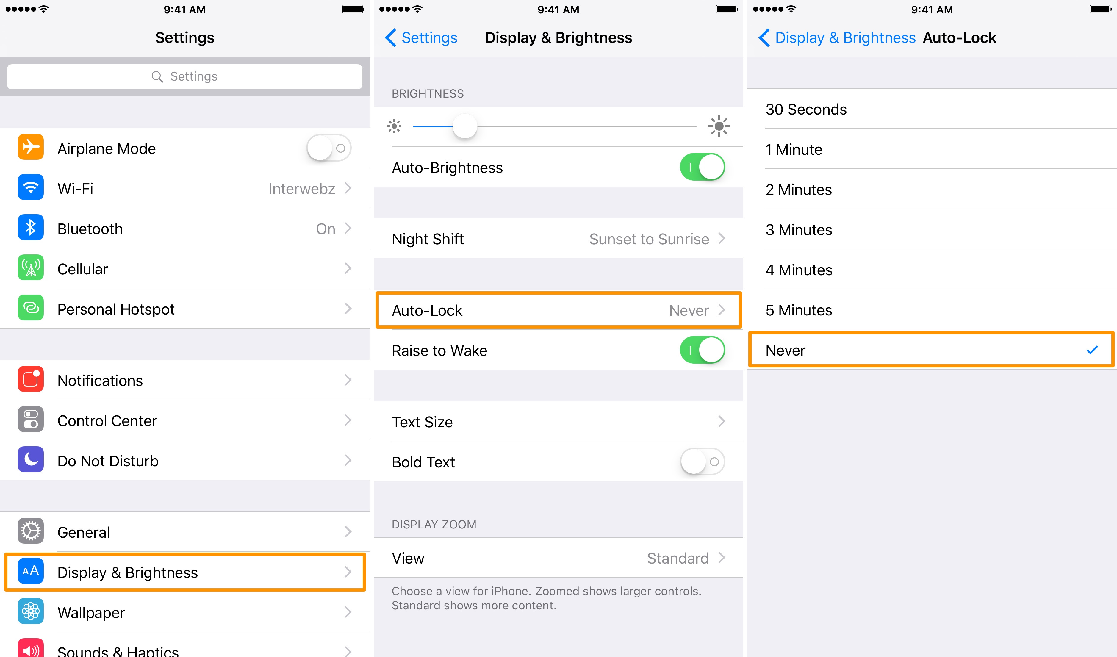 How to stop your iPhone screen from turning off