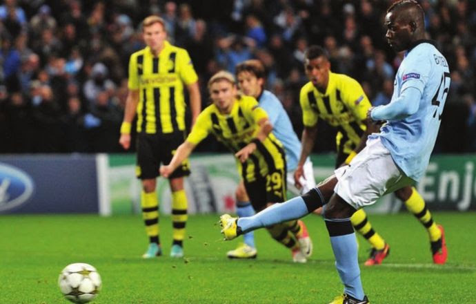 Manchester City Champions League 2012