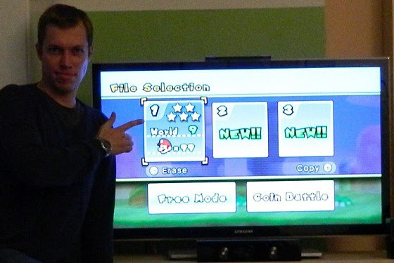 100% in New Super Mario Bros. Wii 100% in New Super Mario Bros. Wii