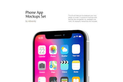 Download App Icon Mockup Psd PSD Mockup Templates