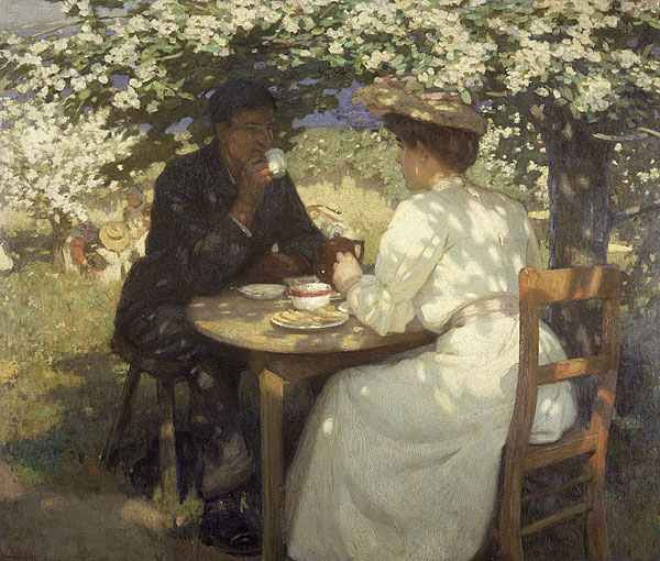 Harold Knight - In the Spring