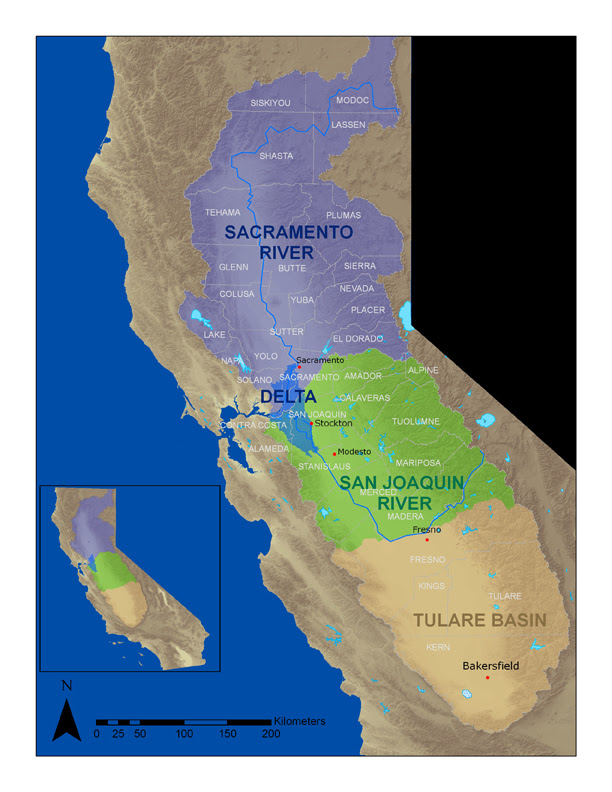 California's Central Valley: Ch. 2 North America's Environmental Setting