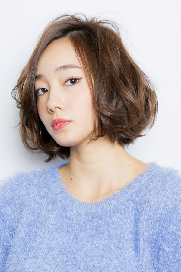 元のパーマボブ ショート ボブパーマ 芸能人 最高のヘアスタイルのアイデア