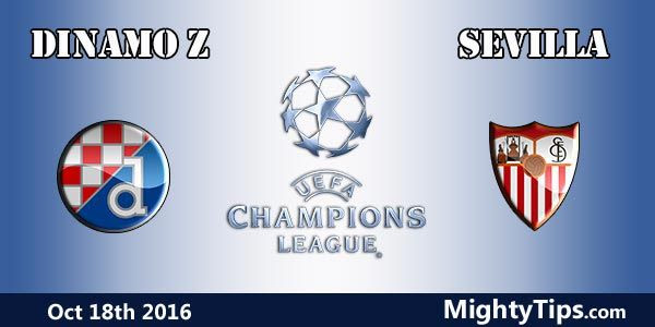 Resultado de imagem para Dínamo Zagreb x Sevilla a