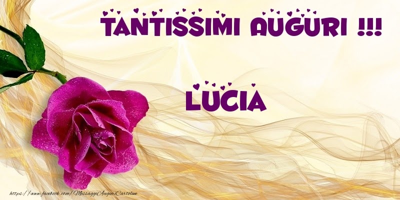 Link Buon Compleanno Lucia