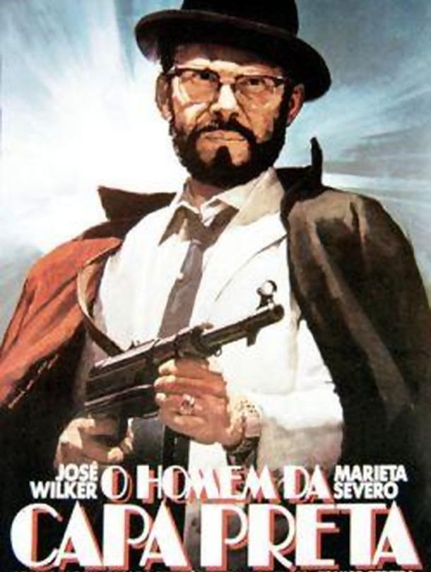 Resultado de imagem para o homem da capa preta pôster