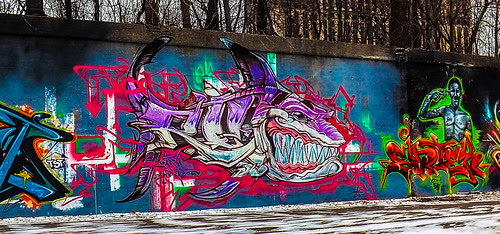 Street Art in Detroit DSCF3526HDR2