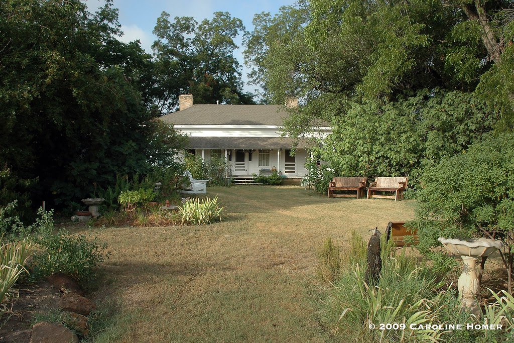 The 1840s farmhouse at Boggy Creek