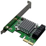 ProjectM PCI-Ex x2 Gen2接続4ポートSATAIII 6Gbps増設カード PCIX2-4PSATA3