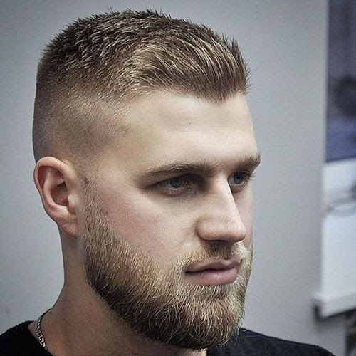 23 Short Haircut With Beard Popular Style