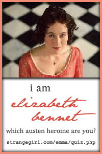 I am Elizabeth Bennet!