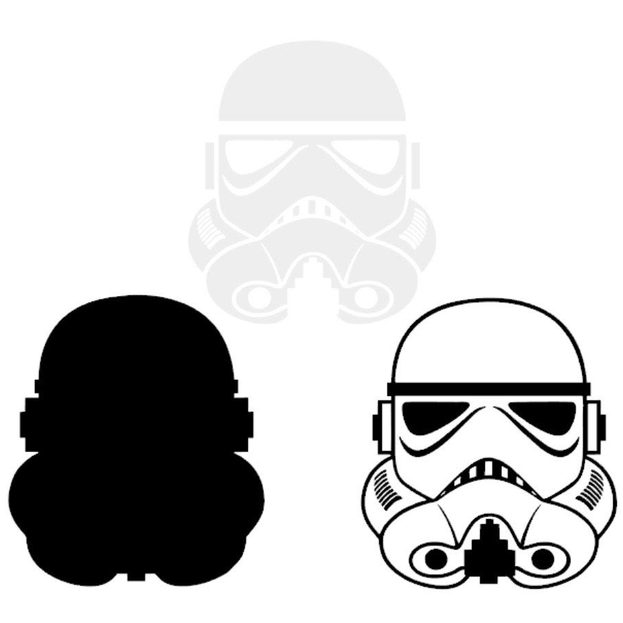 Helmet Star Wars Stormtrooper Helmet Svg