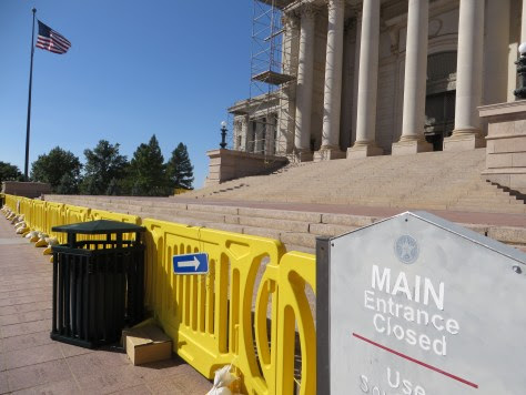 Oklahoma capitol closed