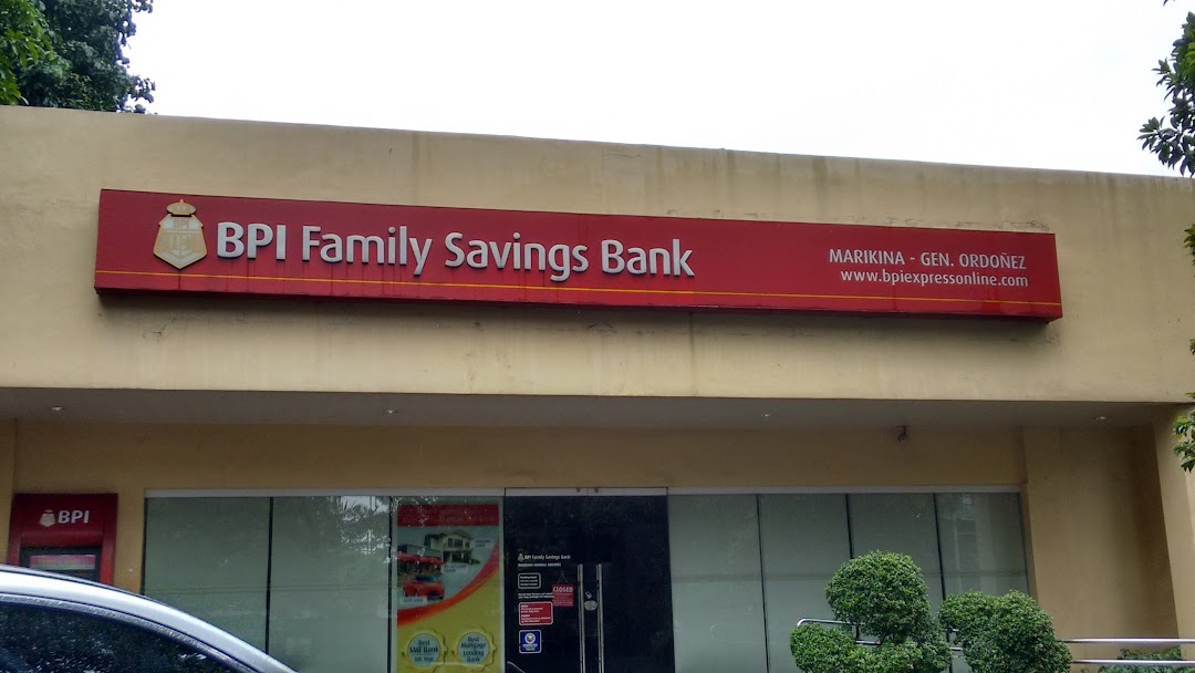 BPI Family Savings Marikina Gen Ordonez Branch