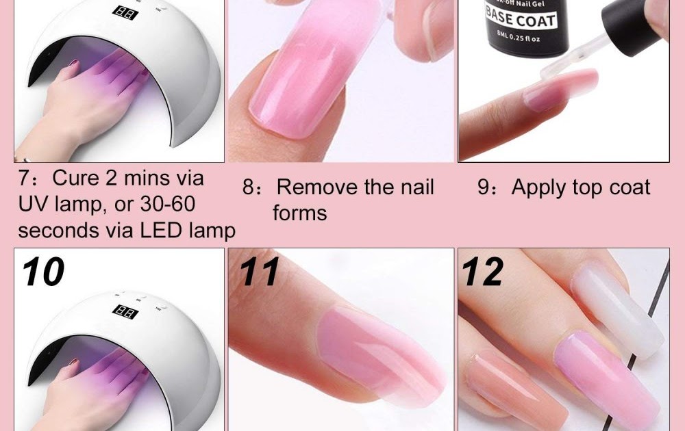 Cute Simple Polygel Nails : Easiest polygel nails ever | how to polygel ...