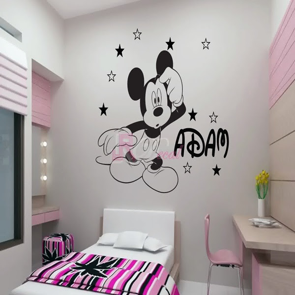 Simple Bedroom Wall Painting Design