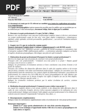 Comment Expliquer Son Projet Professionnel Exemple  Le Meilleur Exemple