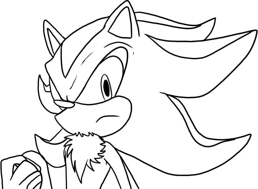 Kleurplaten: Free Printable Sonic The Hedgehog Coloring Pages For Kids