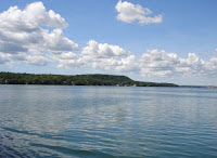 Prince Edward County from the Glenora Ferry