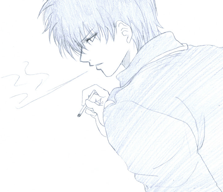 心に強く訴えるかっこいい 男 イラスト タバコ すべての動物画像