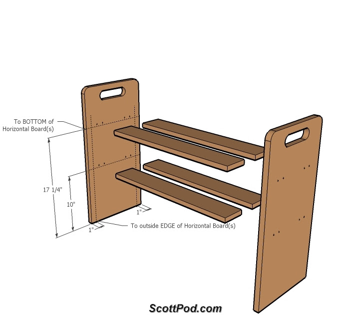 Woodworking Plans For Shoe Rack