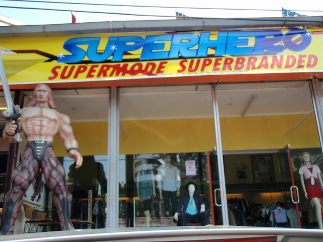 Superheroes in Cihampelas, Bandung