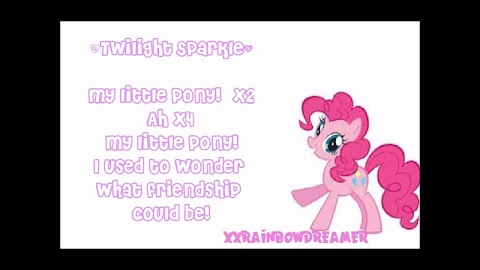 My Little Pony Theme Song Lyrics Short Version