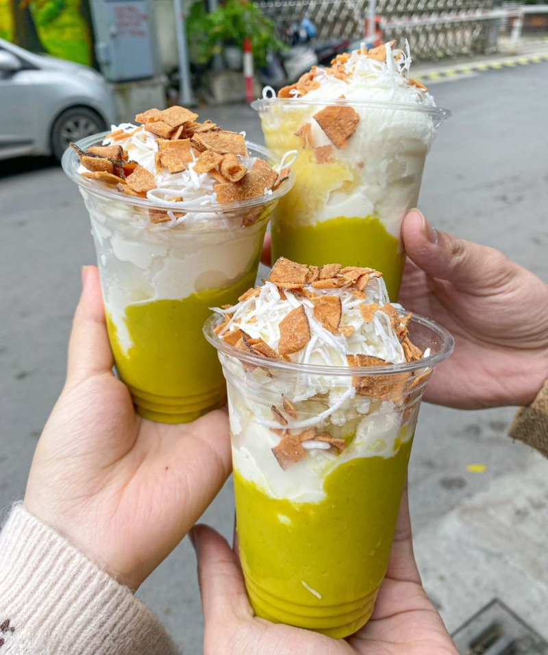 Dalat avocado Ice-cream (Kem bơ) - Đà Lạt