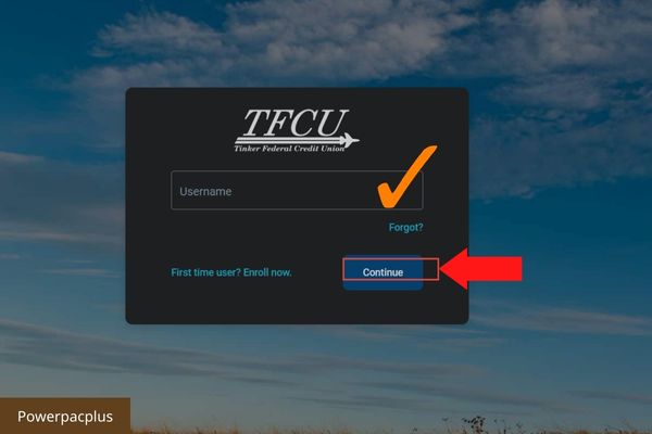 how to login into tfcu