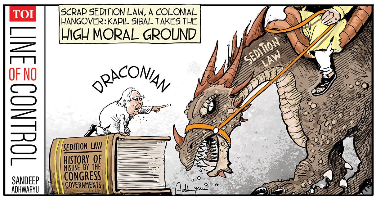 Draconian Sedition Law |The Times of India