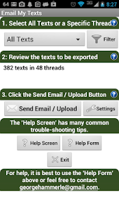 Download Email My Texts apk