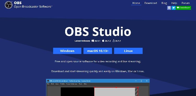 OBS Studio Homepage