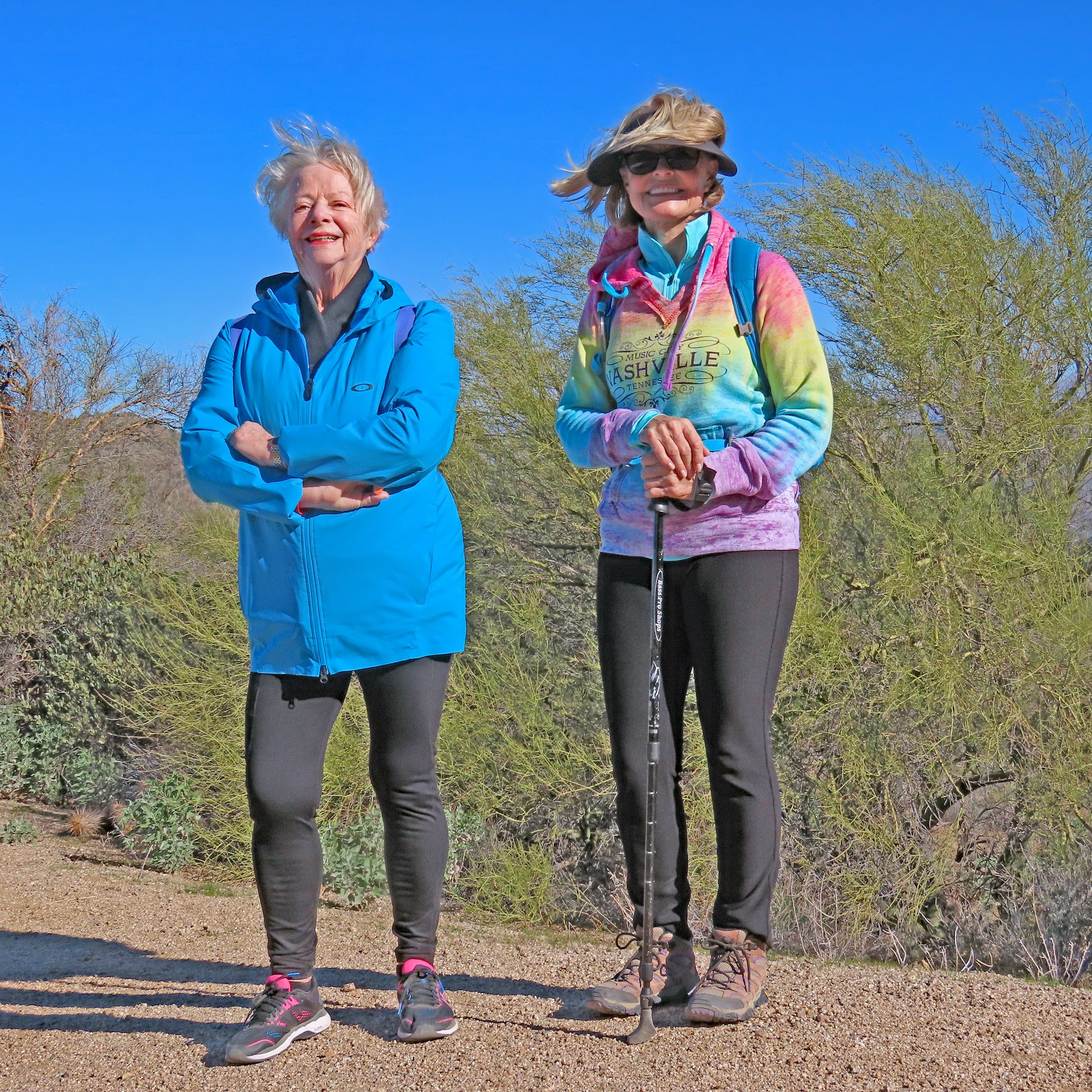 Pass Mountain Loop trail, Usery Mountain Regional Park