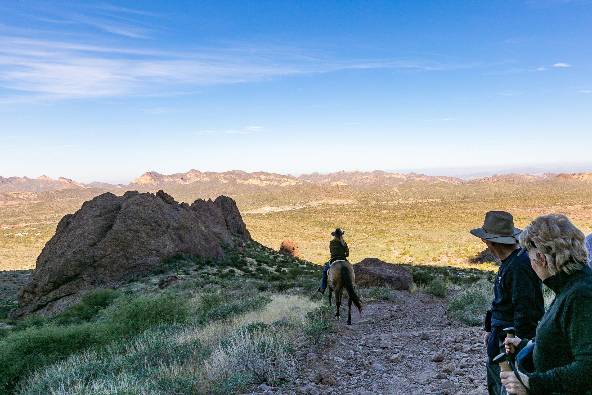 Pass Mountain LJacob's Crosscut & Treasure Loop Trails, Supersitions Mtsoop trail, Usery Mountain Regional Park