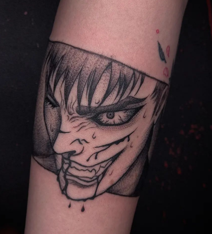 Arm Horror Tattoo