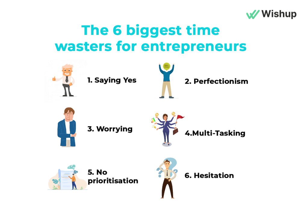 Time wasters for entrepreneurs